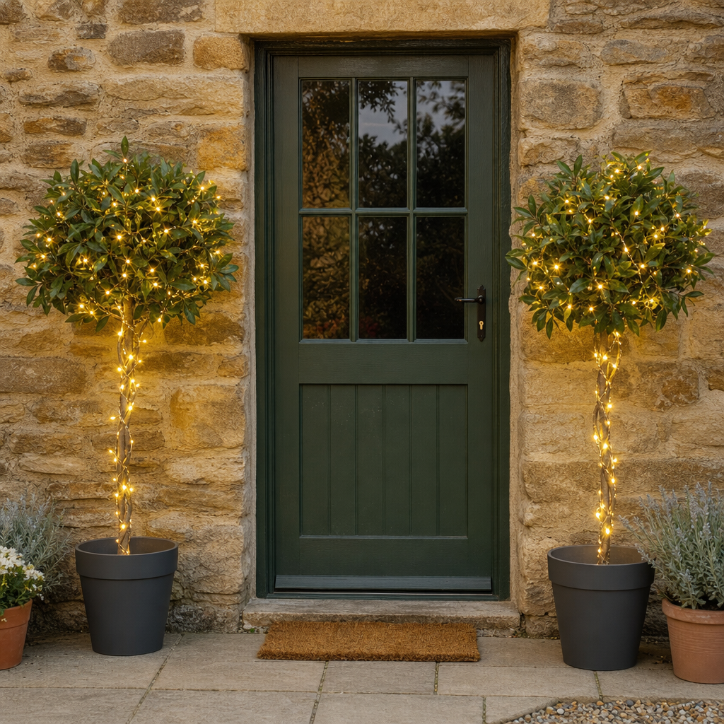 SCANDI Glow Connectable Fairy Lights - Transparent Cable - IP65 Outdoor & Indoor, 10–100m, 100–1000 LEDs