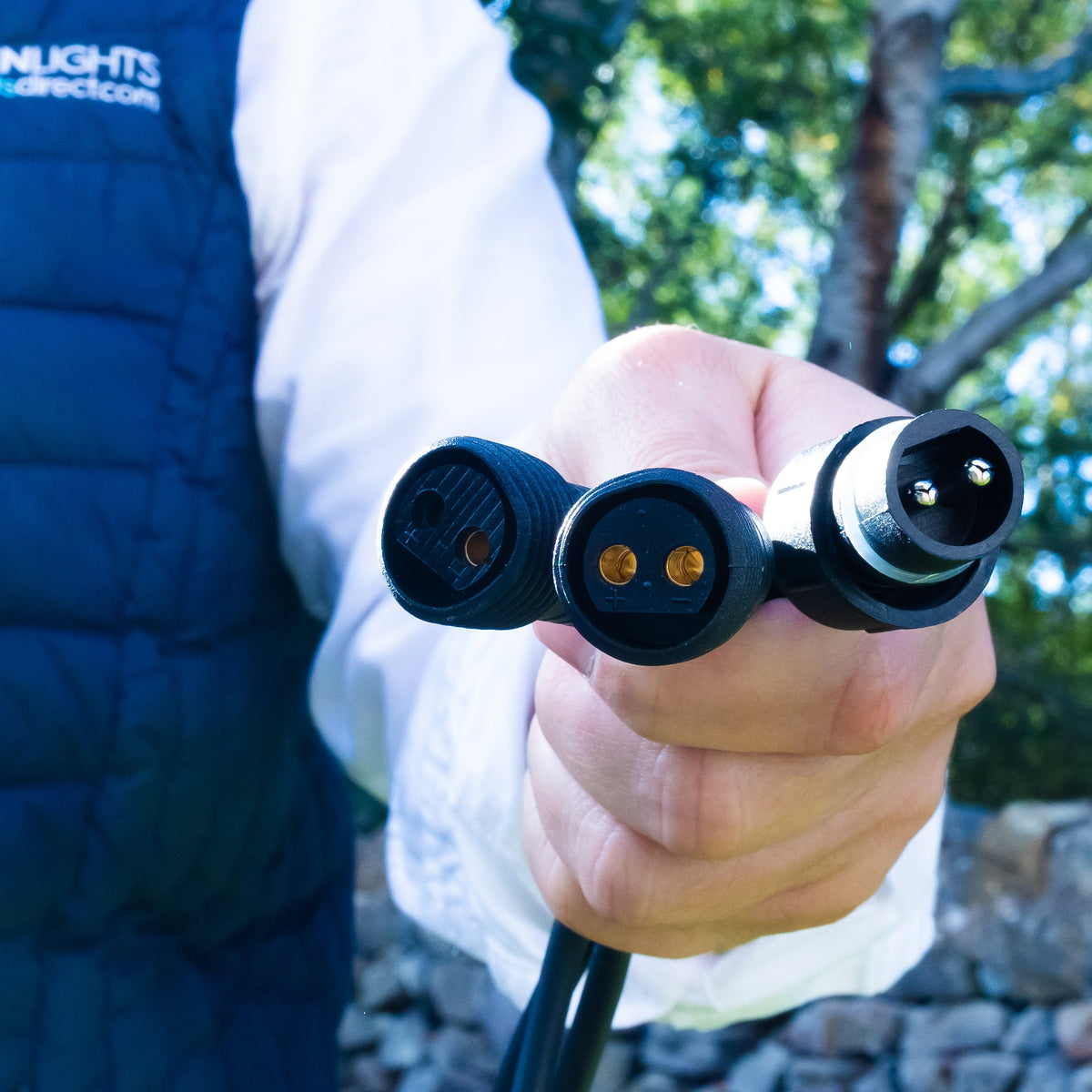 Portofino PRO 2-Way Festoon Light Splitter