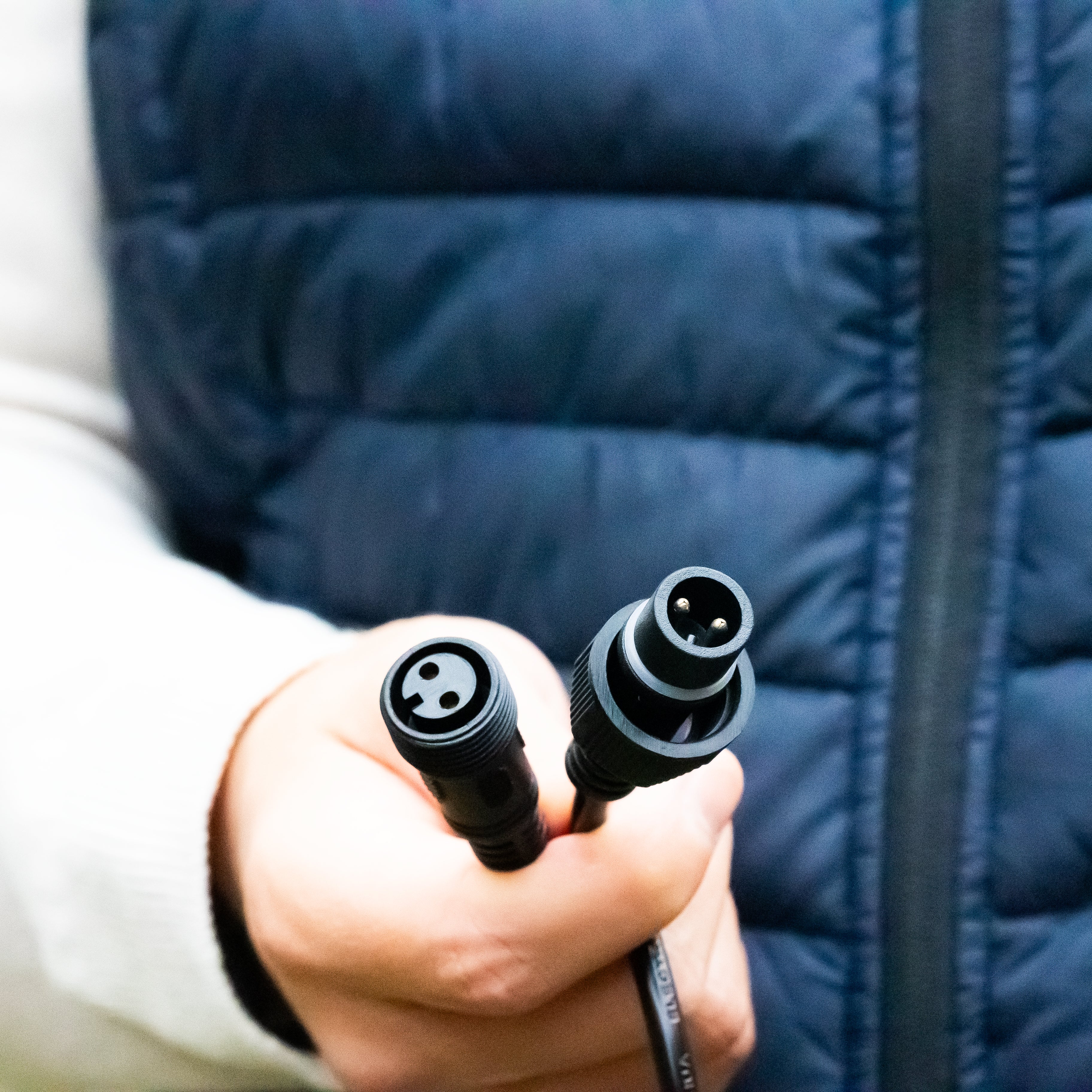 4m Extension Cable - Heavy Duty Outdoor Connecting Cable - Compatible with our Portofino / Meribel / Sorrento Festoon Lights
