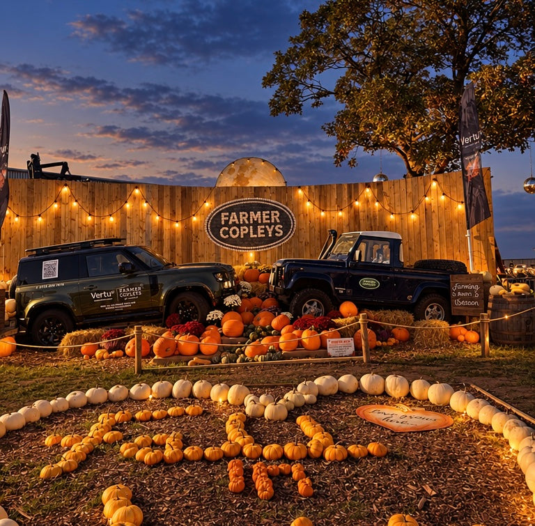 Lighting Up Yorkshire’s Biggest Pumpkin Festival! Garden Lights Direct Supplies Over 200 Metres of Festoon Lighting for Farmer Copleys