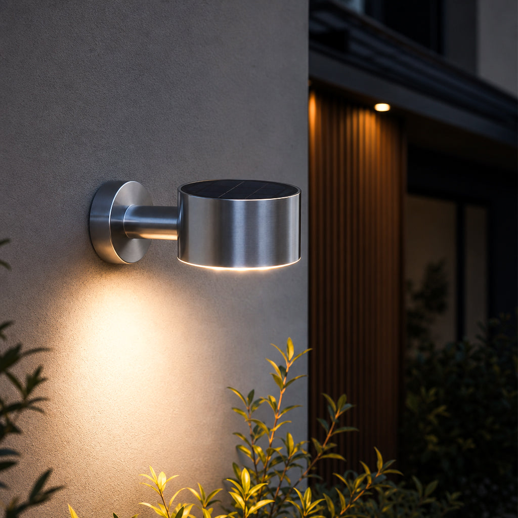 Solar Wall Light Down Facing