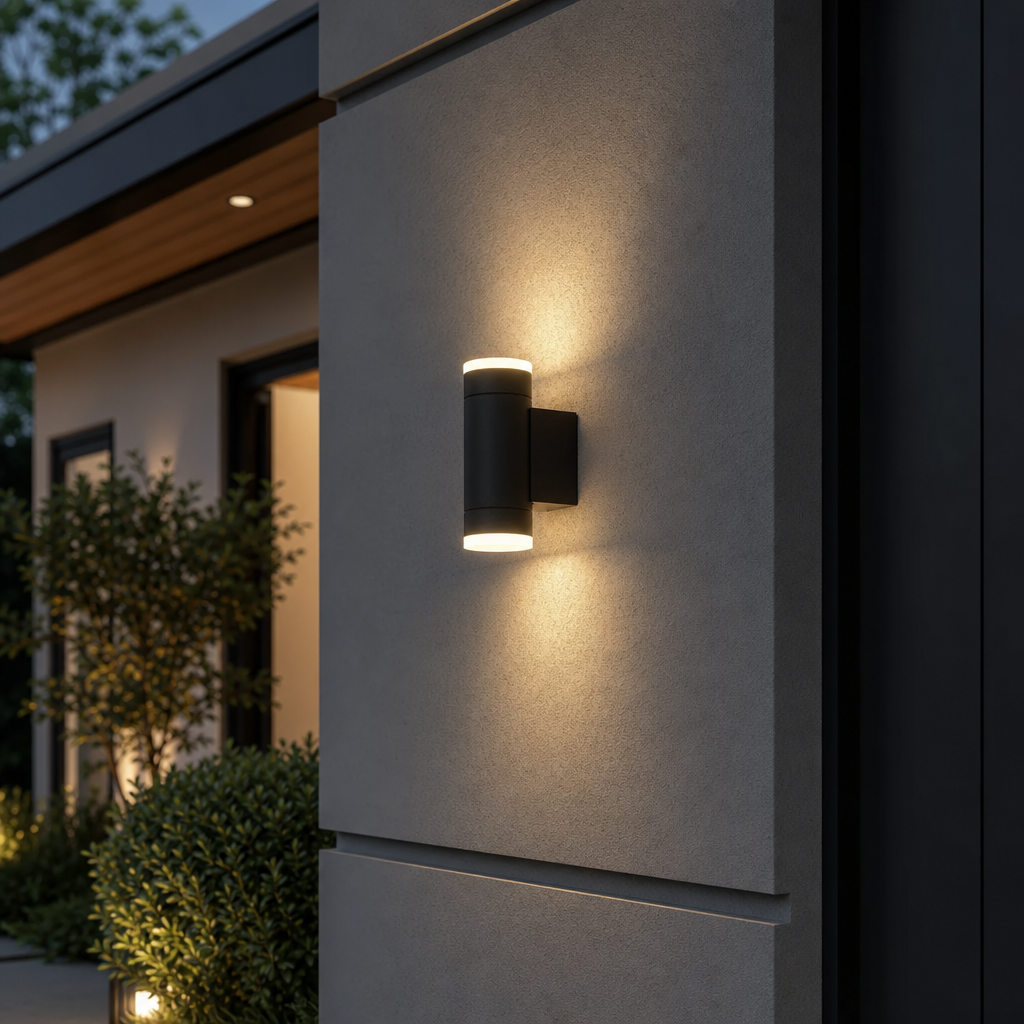 Up Down Outdoor Wall Light Mains Powered