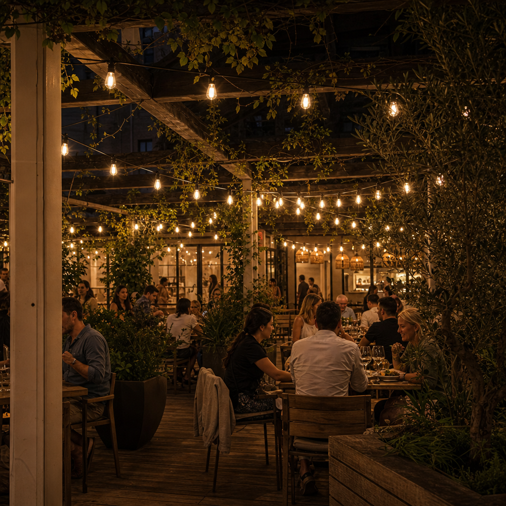 Festoon Lighting Power Source - Compatible with our Portofino Pro Festoon Lights