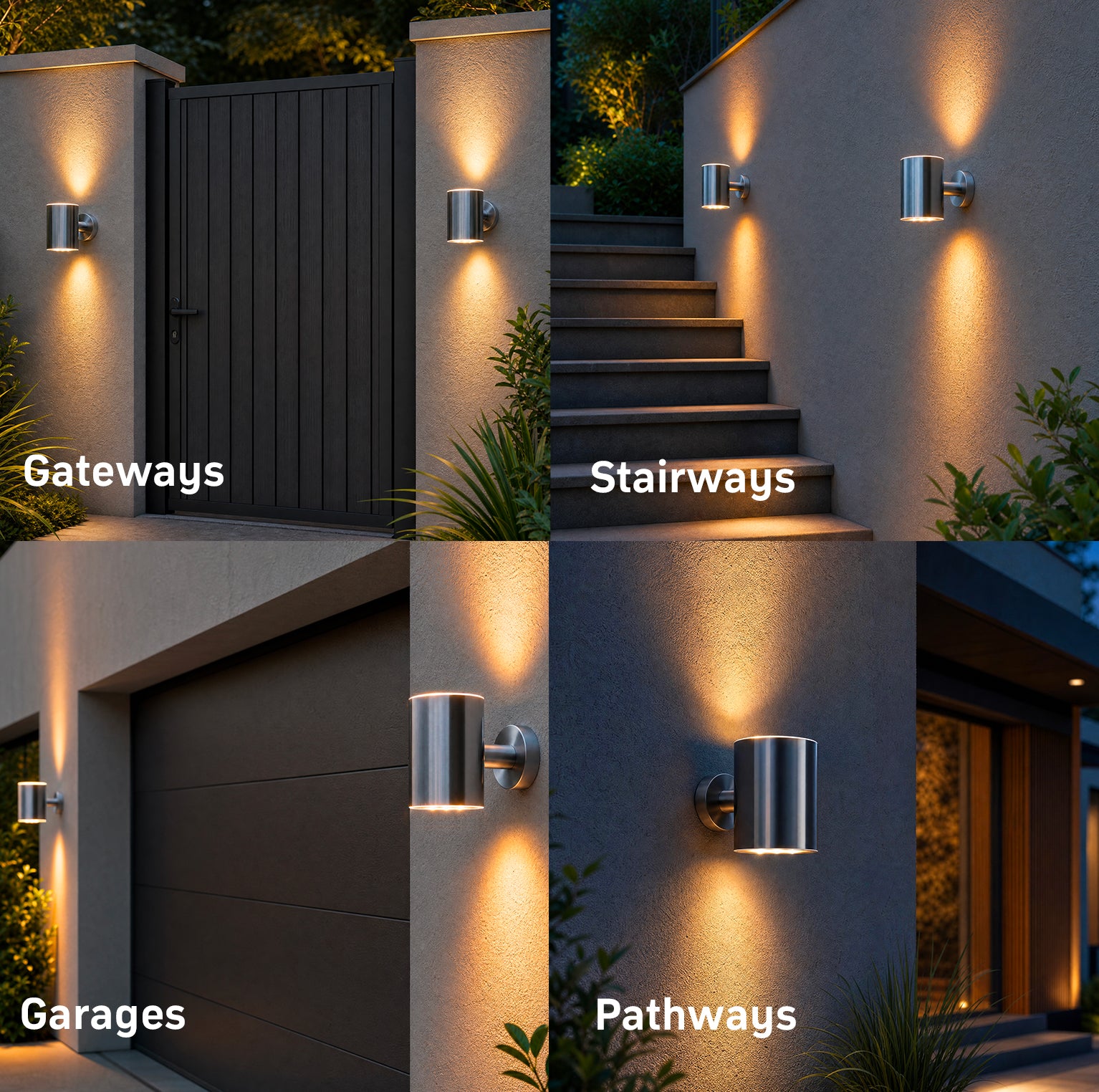 Best Solar Outdoor Wall Fence Lights