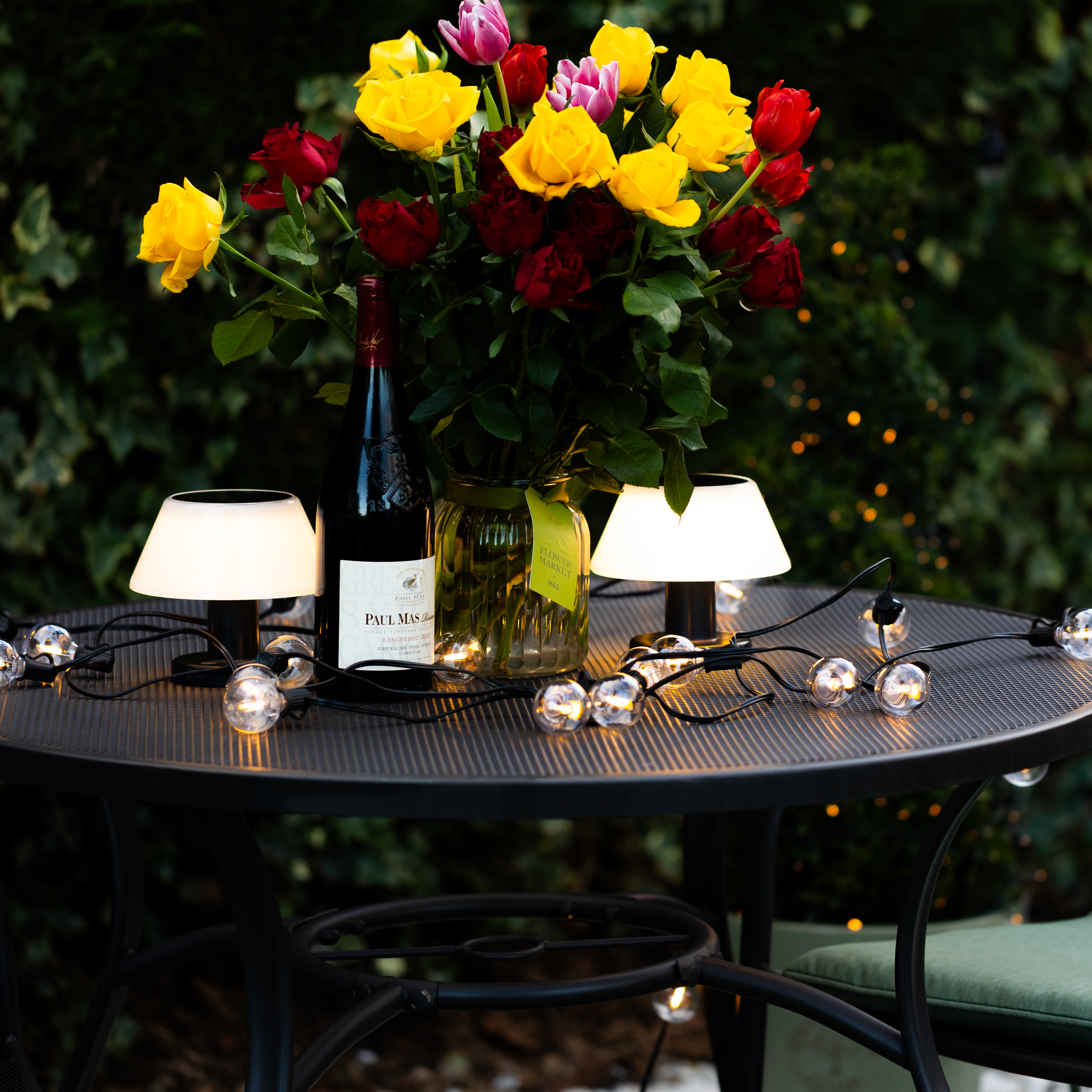 Solar Table Outdoor Lamp