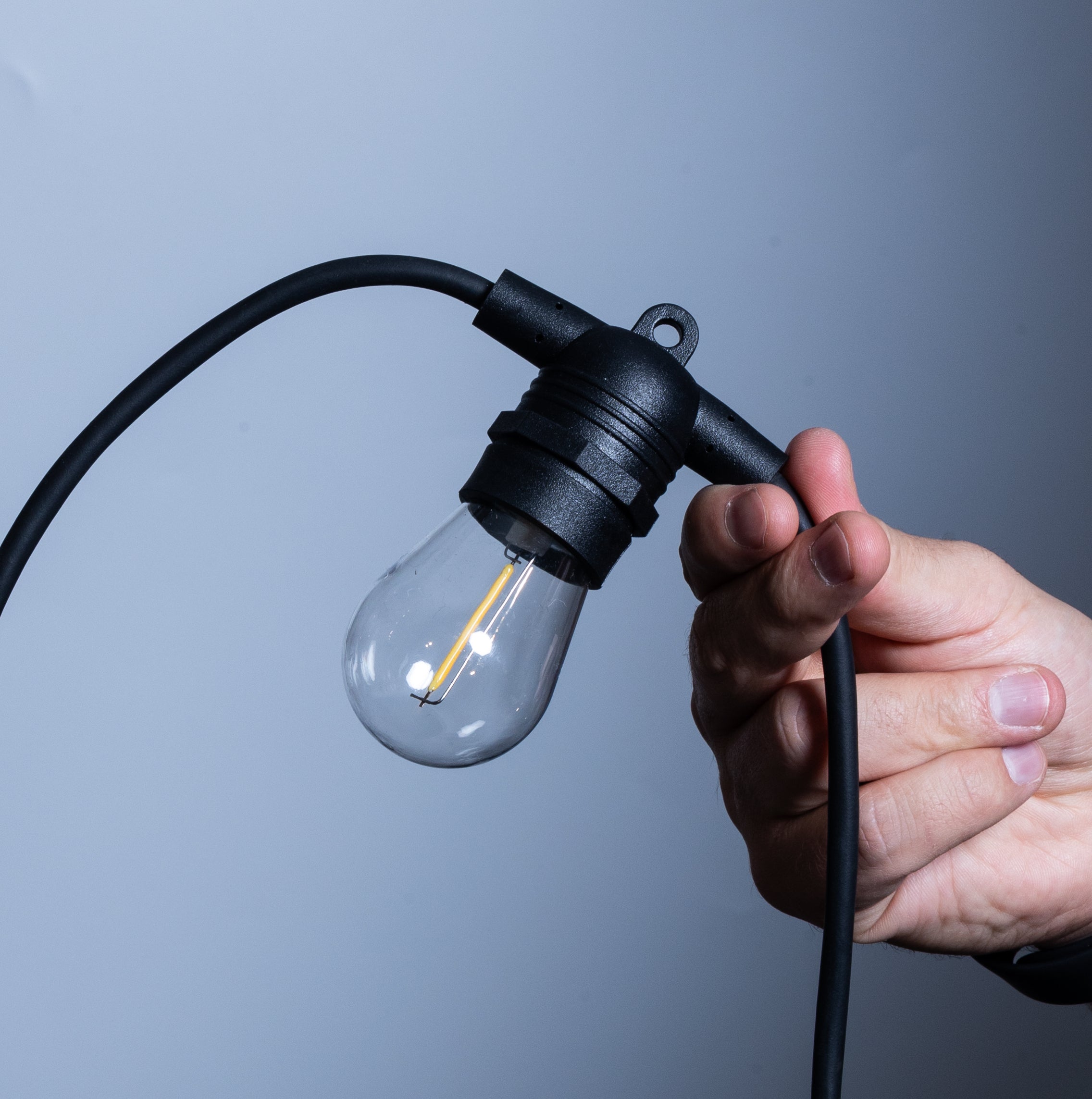 Portofino Pro Festoon Lights - Connectable, IP65 (10m–200m) - Commercial Grade