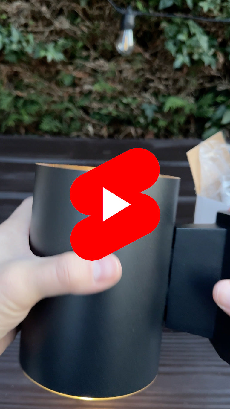 Monaco Solar Up & Down Light Outdoor IP65 Unboxing